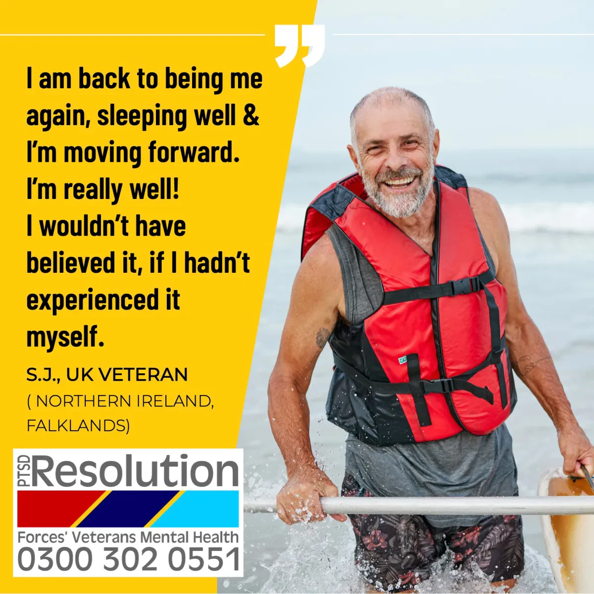 S.J. UK Veteran, Welsh Guards (Falklands, Northern Ireland)