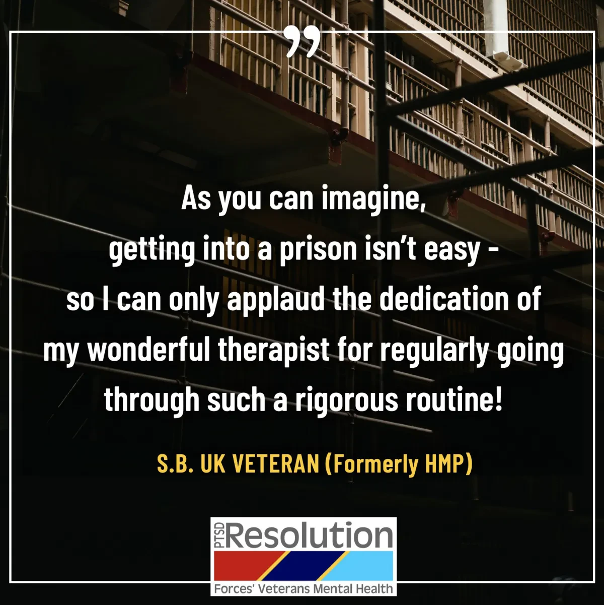 Testimonial - SB UK Veteran