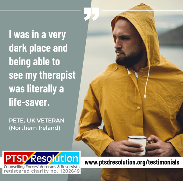 Pete: UK Veteran (Northern Ireland)