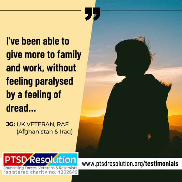 J.G. UK Veteran, RAF (Afghanistan & Iraq)