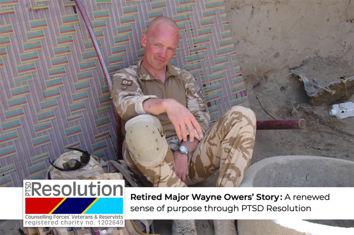 Retired Major Wayne Owers’ Story