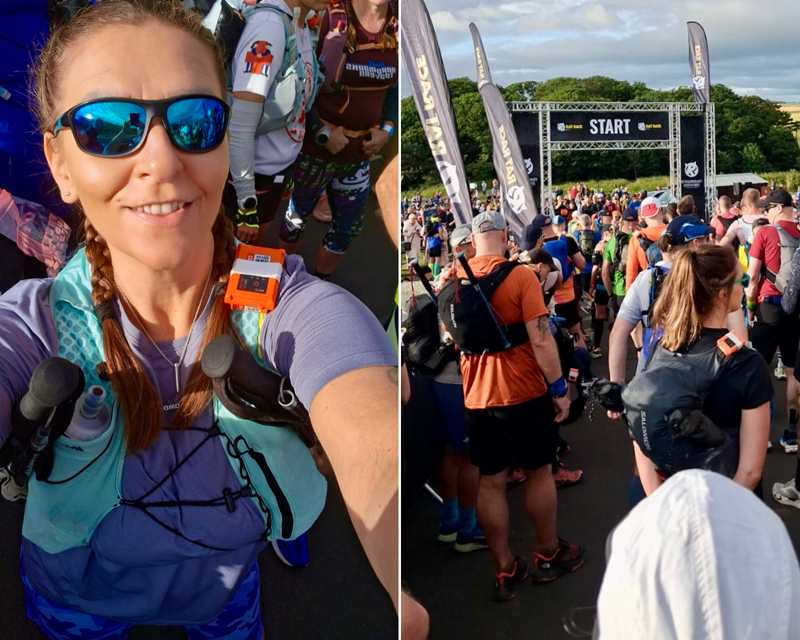 Tanya at the start
