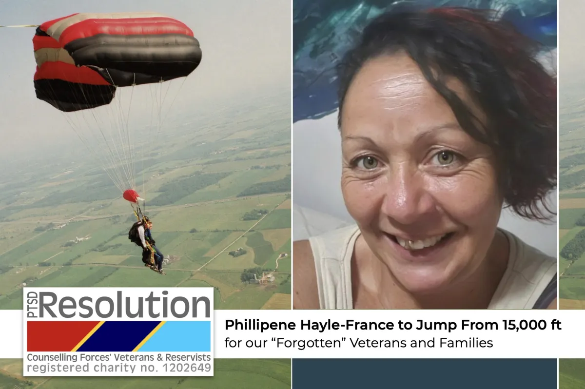 Phillipene Hayle-France to Jump From 15,000 ft