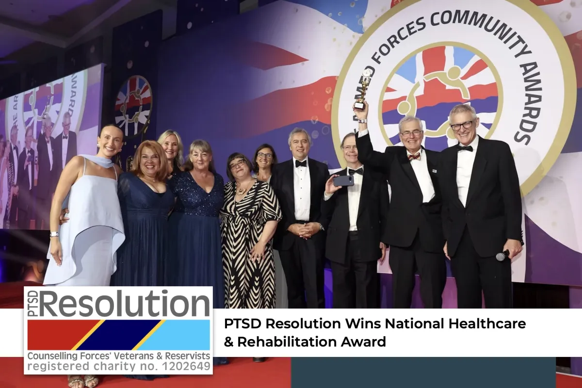 PTSD Resolution Wins National Healthcare & Rehabilitation Award